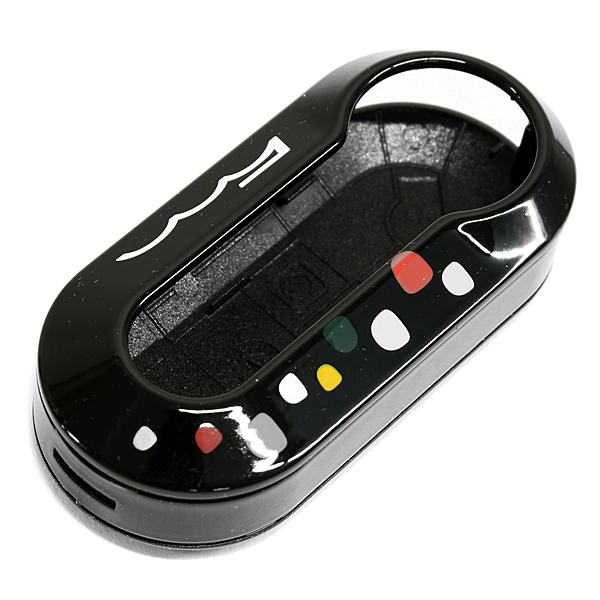 FIAT 500 Keycover(Dot/Black)