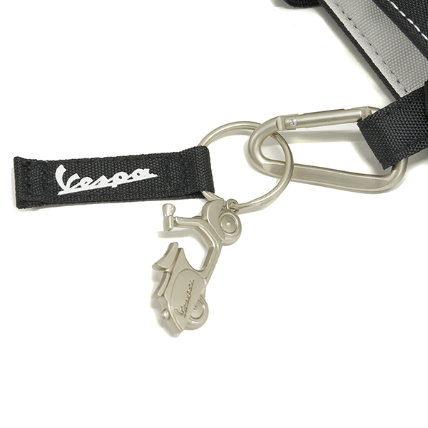 Vespa Official Nylon Clutch Bag(Black)