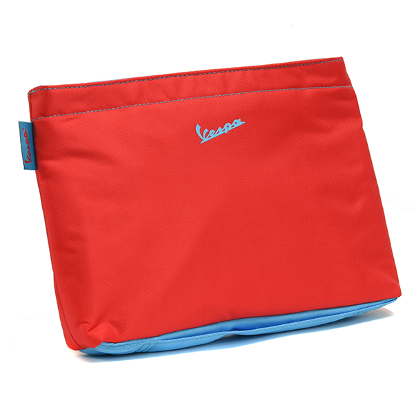 Vespa Official Nylon  Clutch Bag(Red)