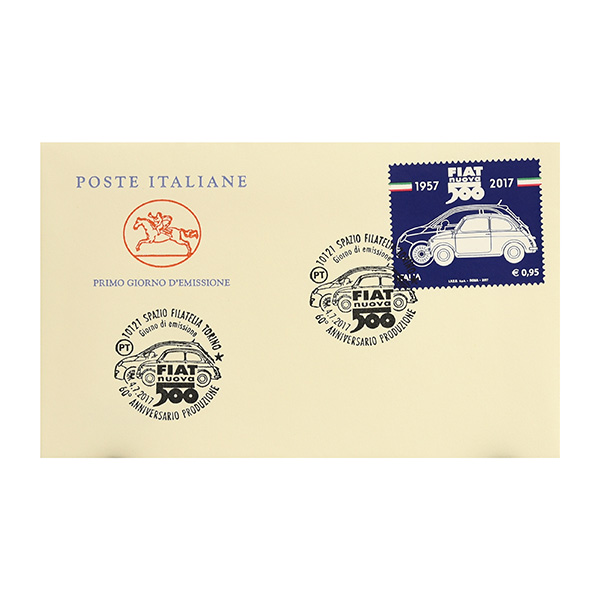 FIAT 500 60anni Memorial Envelope