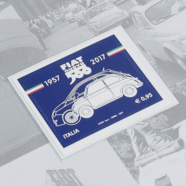 FIAT 500 60th Memorial Stamp Set