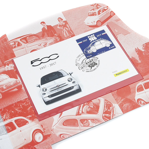 FIAT 500 60th Memorial Stamp Set