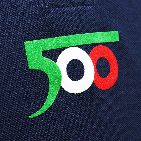 FIAT 500 CLUB ITALIA Polo Shirts(Navy)