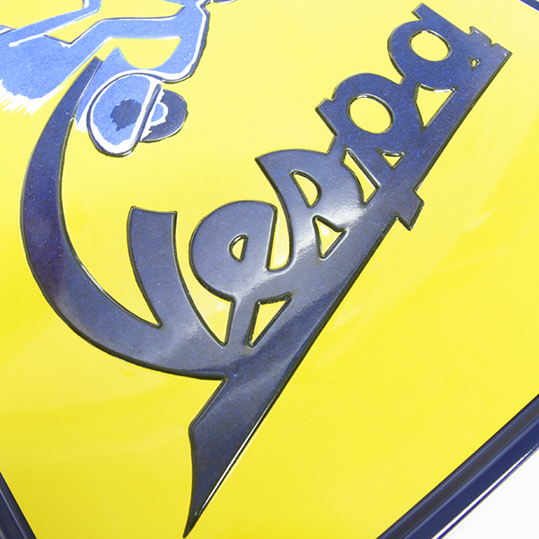 Vespa Official Display Plate(Square Shape/Vespa Sun)