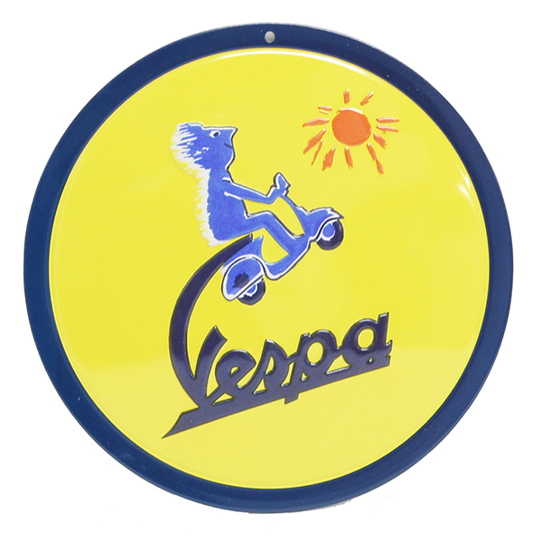 Vespa Official Display Plate(Vespa Sun)