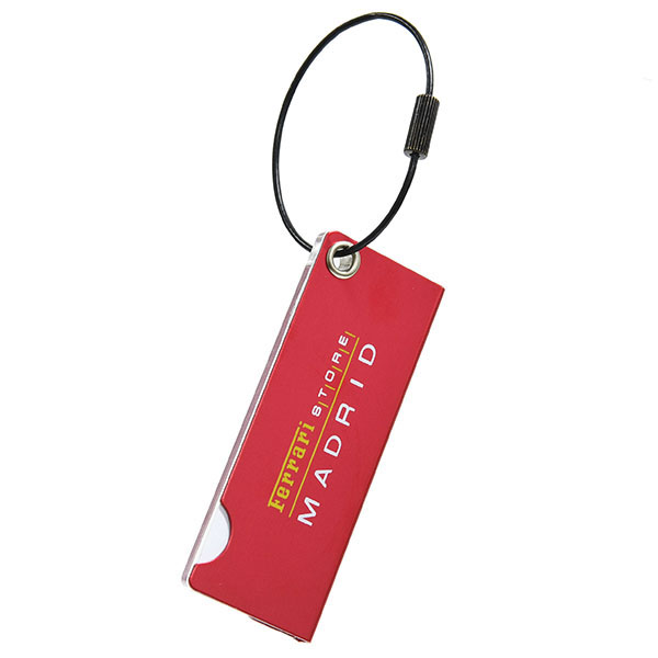 Ferrari STORE Madrid Official Name Tag