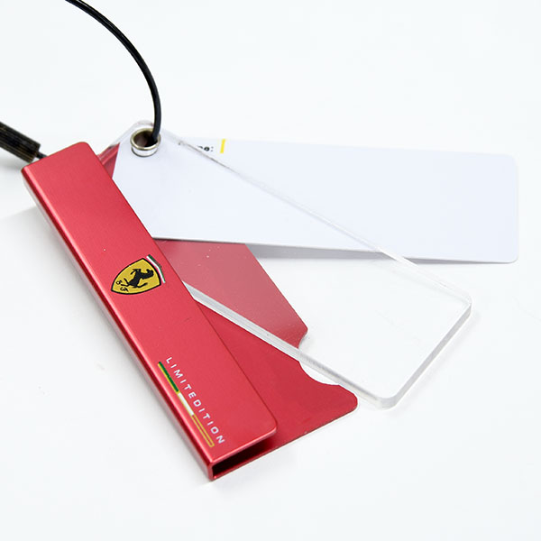 Ferrari STORE Madrid Official Name Tag