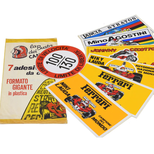 World Champion Vintage Stickers Set