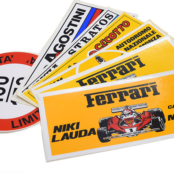 World Champion Vintage Stickers Set