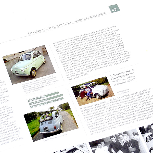 Le veterane si raccontano FIAT 500 CLUB ITALIA Special Issue