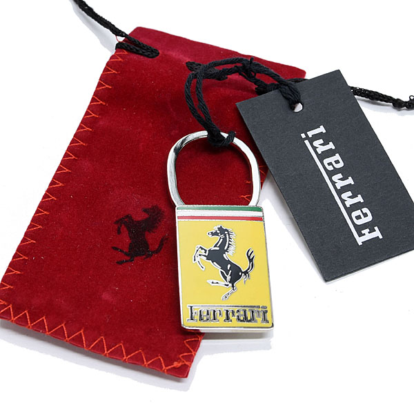 Ferrari Cloisonne emblem keyring