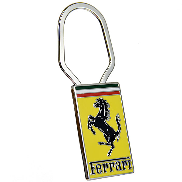 Ferrari Emblem Shaped Keyring