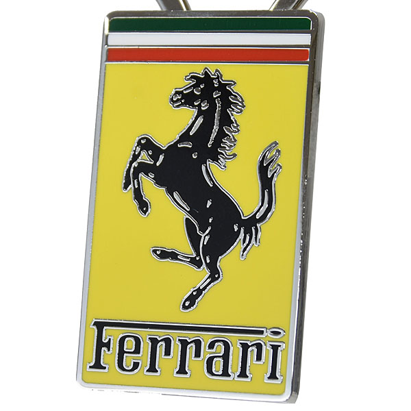 Ferrari Emblem Shaped Keyring