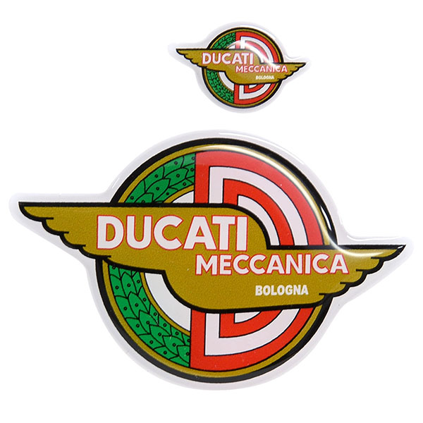 DUCATI MECCANICA 3D Stickers Set(2pcs.)