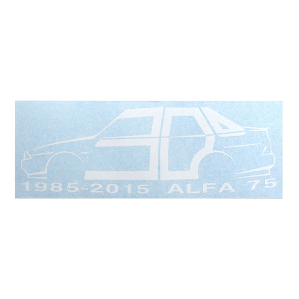 Alfa Romeo 75 30ǯǰƥå(ۥ磻) by RIA(Registro Italiano Alfa Romeo)