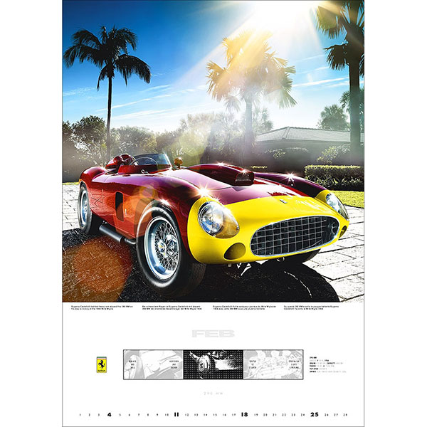 Ferrari Calender-2018 FERRARI MYTH - by RAUPP