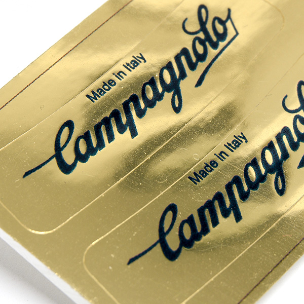 Campagnolo Logo Stickers(2pcs./Gold)