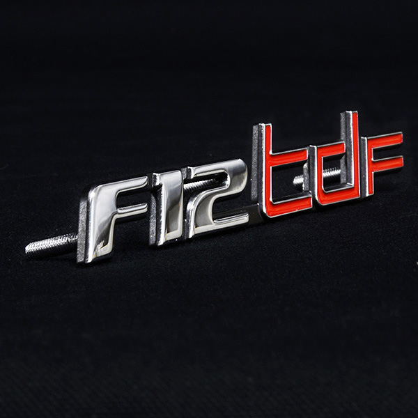 Ferrari Genuine F12 TDF Logo 