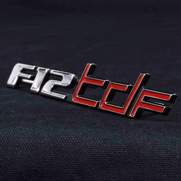 Ferrari Genuine F12 TDF Logo 