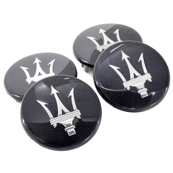 MASERATI Wheel Hub Cap Set(Metalic Gray)