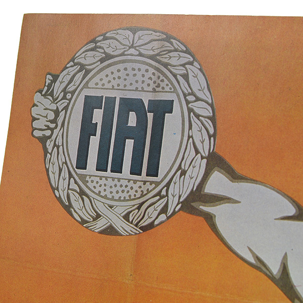 FIAT Vintage Poster Replica Type B