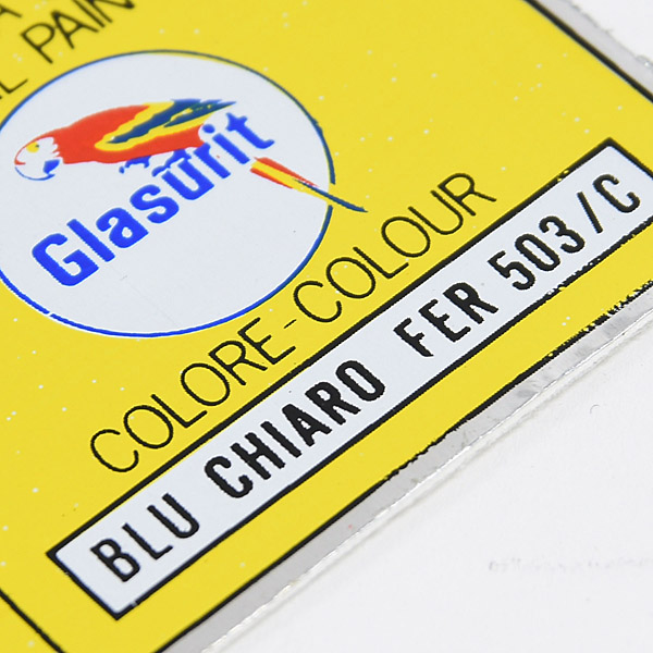 Ferrari Paint Code Sticker(BLU CHIARO FER 503/C)