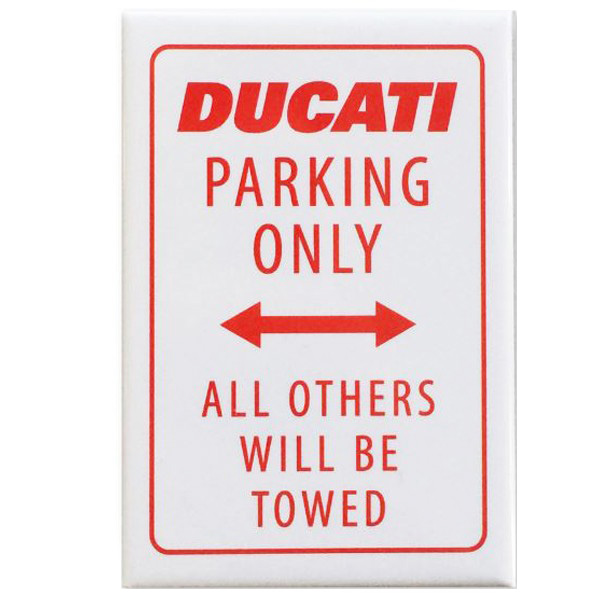 DUCAT MAGNET-PARKING ONLY-