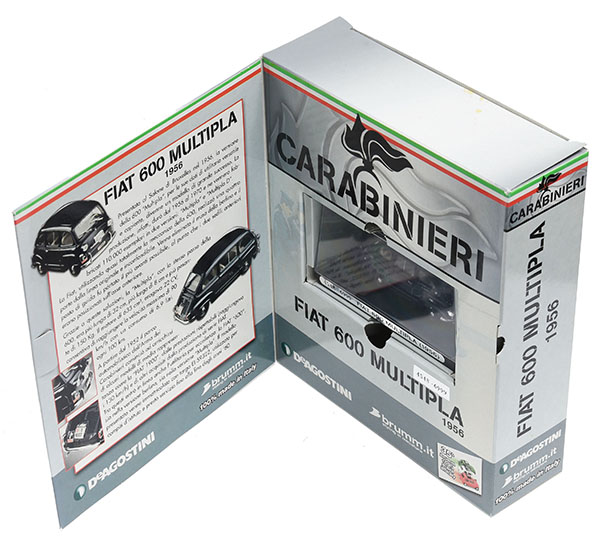 1/43 FIAT Multipla CARABINIERI Miniature Model