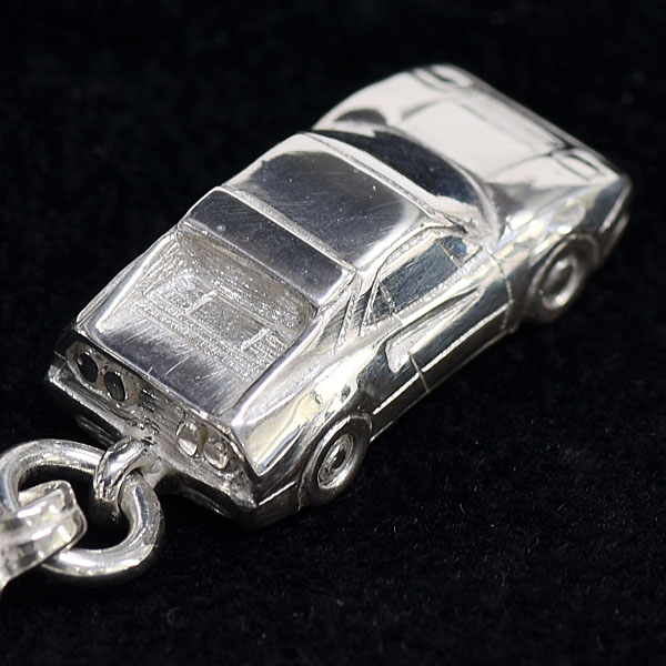 Ferrari 328GTB Sterling Silver Keyring