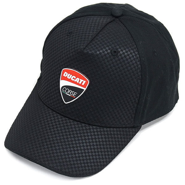 DUCATI Baseball Cap-SUCATI CORSE/BLACK-