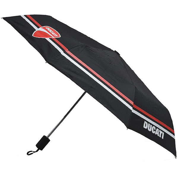 DUCATI Compact Umbrella-Stripe Pocket-