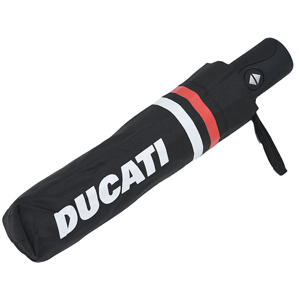 DUCATI Compact Umbrella-Stripe Pocket-