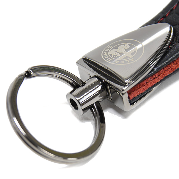 Alfa Romeo Leather Strap Keyring