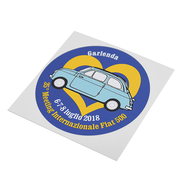 FIAT 500 CLUB ITALIA 35th Meeting Sticker