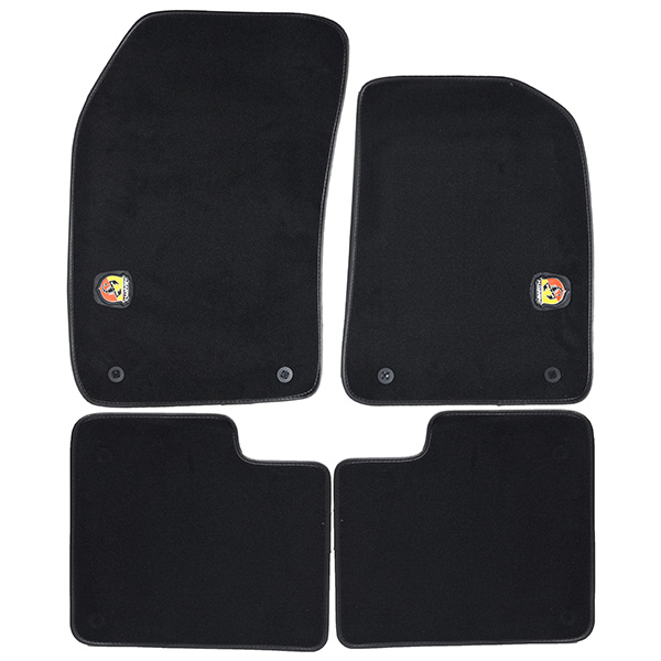 ABARTH 500/595 Floor Mats(Emblem/RHD)