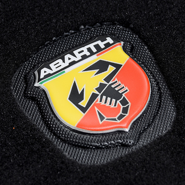 ABARTH 500/595 Floor Mats(Emblem/RHD)