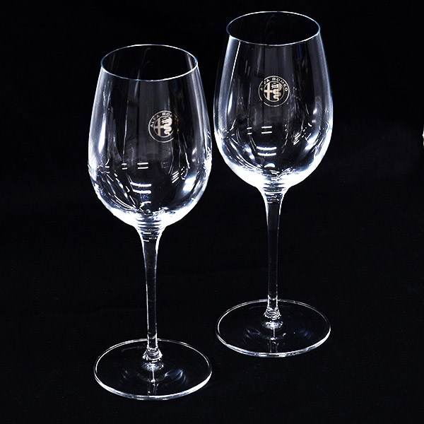 Alfa Romeo Wine Glass Set by Luigi Bormioli