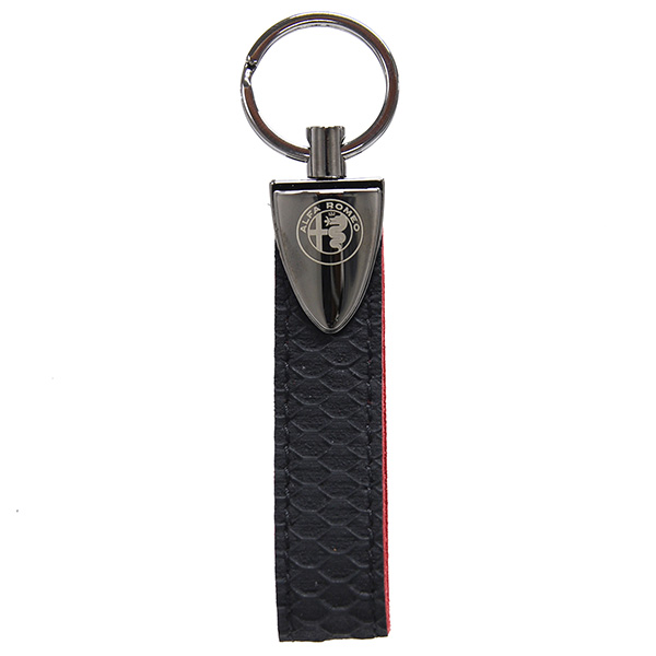 Alfa Romeo Leather Strap Keyring(suede)