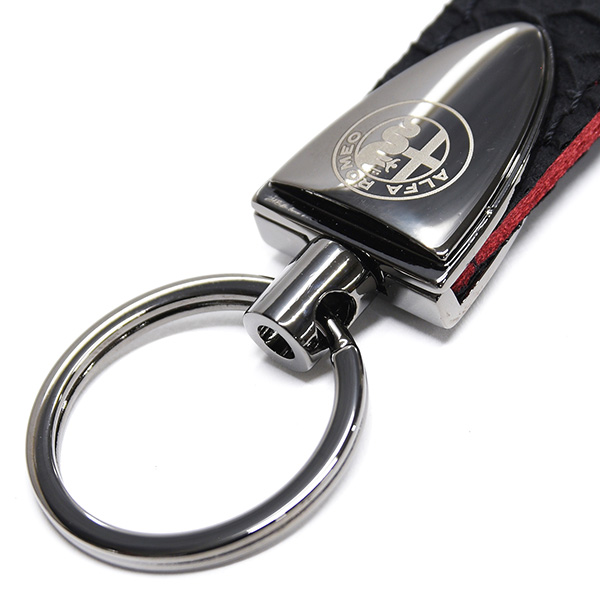 Alfa Romeo Leather Strap Keyring(suede)