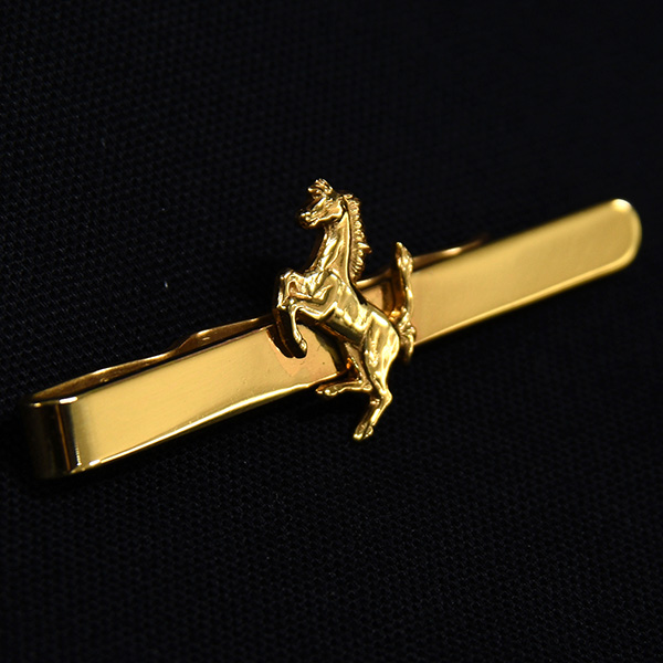 Ferrari Cavallino Vintage Tie Clip(Gold)