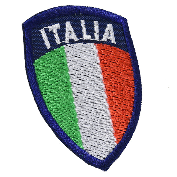 ITALIAN Flag Patch(Shield Shape)