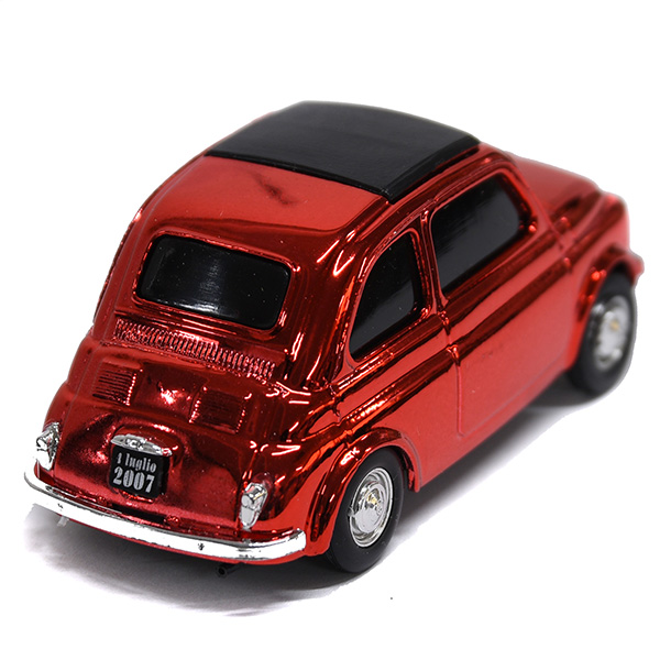 1/43 FIAT 500 Miniature Model Natale 2007 Edition(Metal Red)