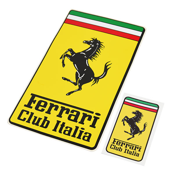 Ferrari Club Italia Emblem Sticker(XL)