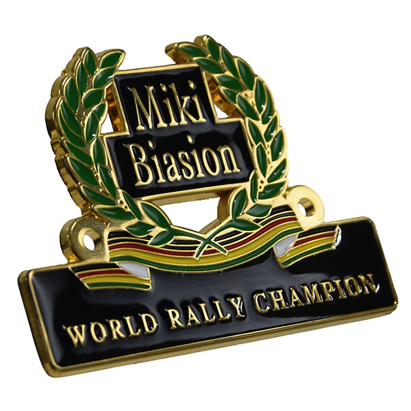 Miki Biasion World Champione Memorial Emblem