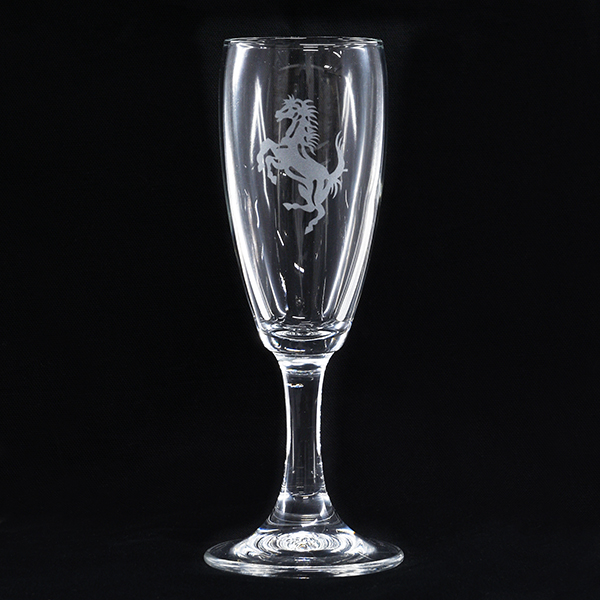 Ferrari Cavallino Flute Glass