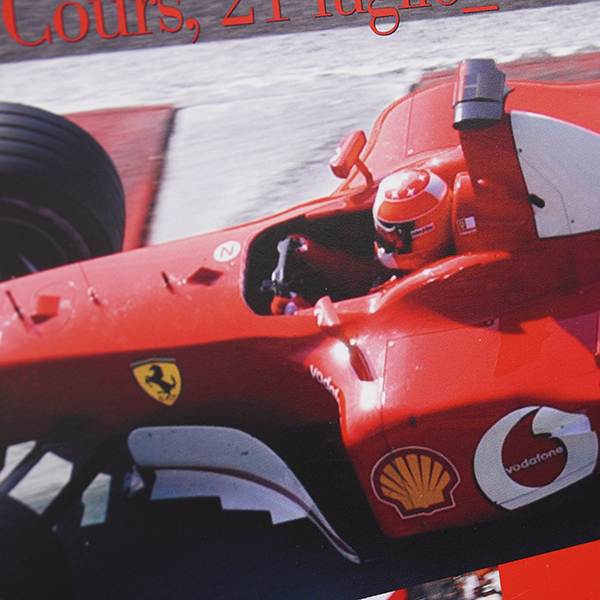 Scuderia Ferrari2002 Drivers Title Memorial Poster