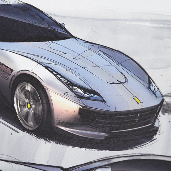 Ferrari GTC4 LUSSO Lithograph for VIP Guest