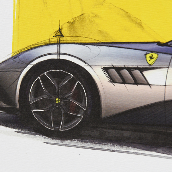 Ferrari GTC4 LUSSO T Lithograph for VIP Guest