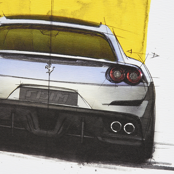 Ferrari GTC4 LUSSO T Lithograph for VIP Guest