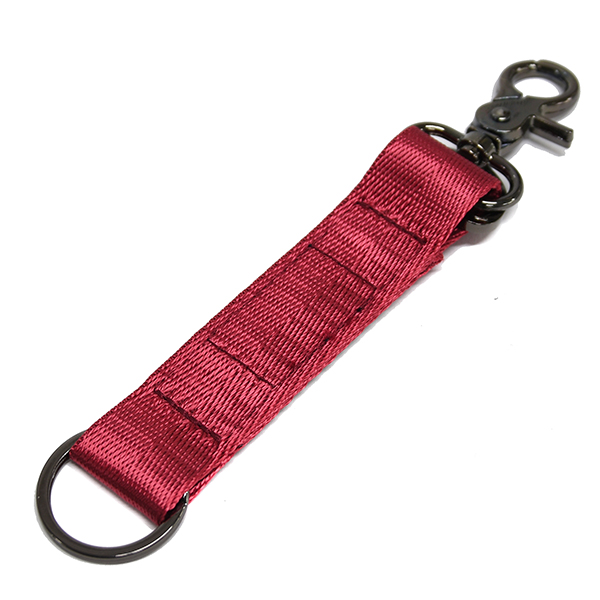 Vespa Official Strap Shaped Keyring-JOURNEY/Red-